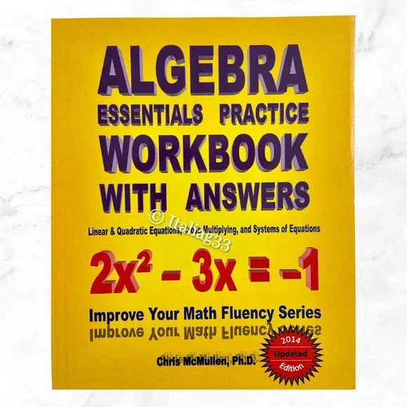Pre-Algebra, Algebra, Trigonometry, Basic Math Study Guide & Homework Help Books - Picture 4 of 15